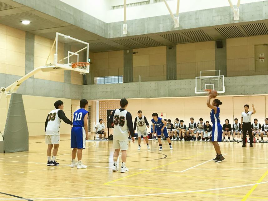 バスケ試合風景②