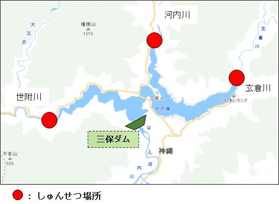 しゅんせつ地図