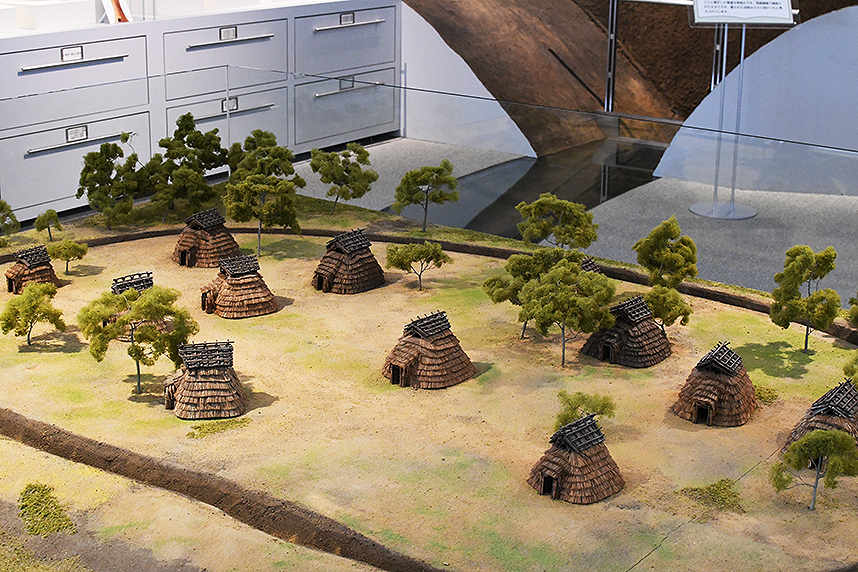 神崎遺跡資料館の展示4