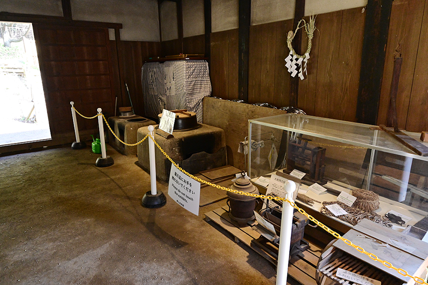 再現されたかまど