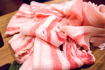 恵水ポークの一例