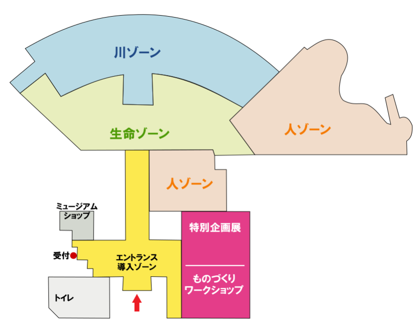 アクアリウムさがみはら_簡略図