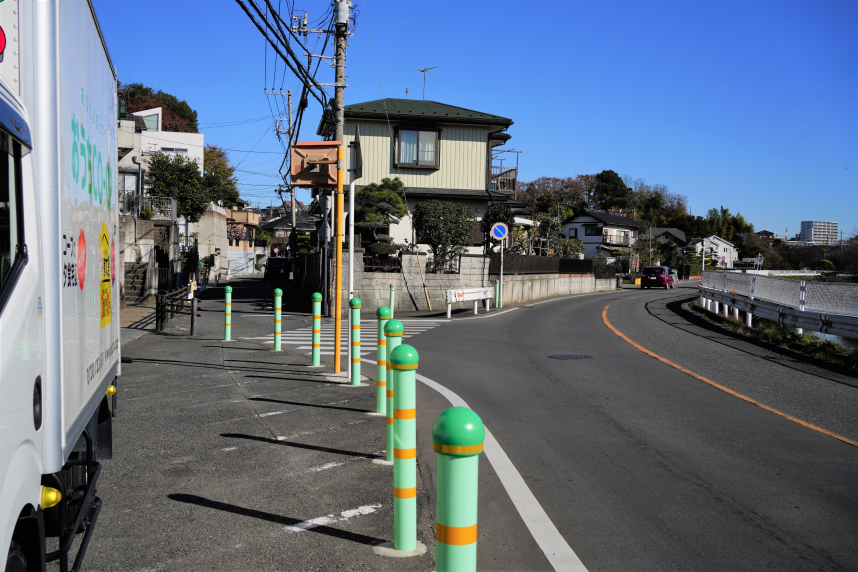 亀島自然公園へのルート