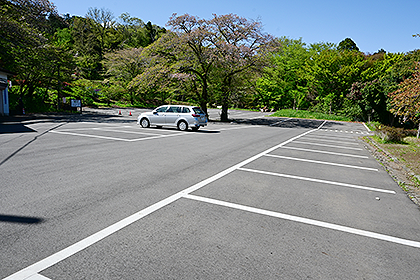 長谷寺の駐車場