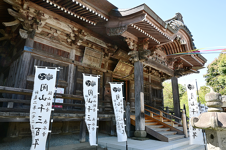 長谷寺観音堂を別角度から