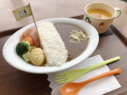 お子様用ダムカレー