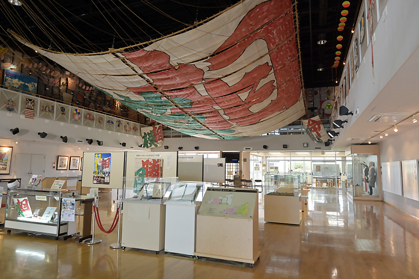 大凧センター管内の様子