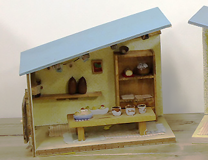 木工クラフトミニドールハウス