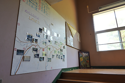 階段踊り場の様子