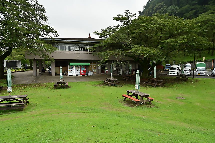 観光センター裏手の様子