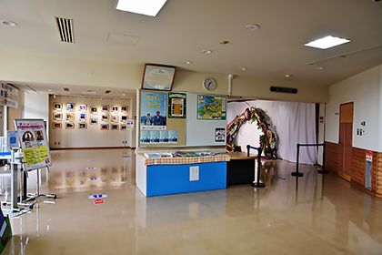 展示スペース入口