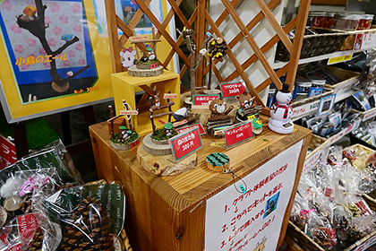 店内販売の様子