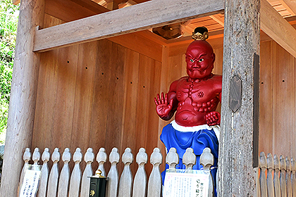 長谷寺の仁王像1