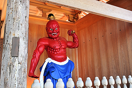 長谷寺の仁王像2