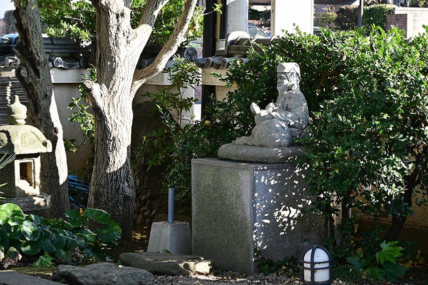 宗仲寺の寿老人