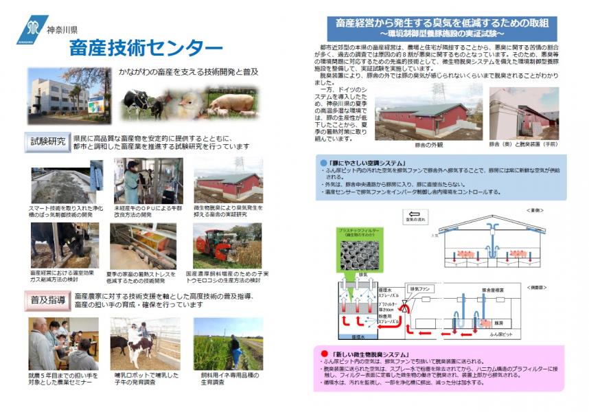 畜産技術センターのポスター