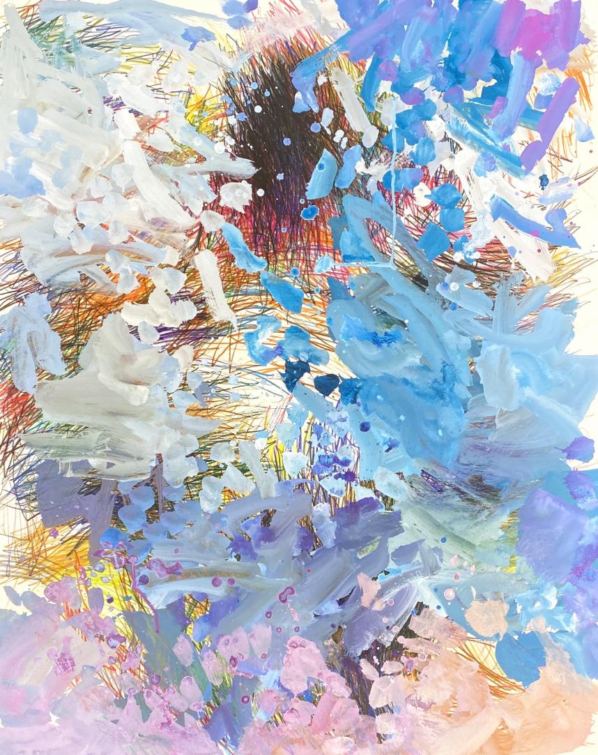 宮本憲史朗「花F30号」