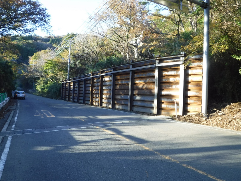 県道75号（箱根町元箱根）道路災害防除工事