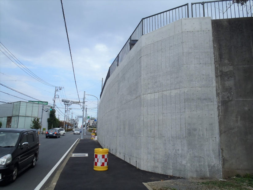 県道40号（海老名市望地一丁目）道路災害防除工事