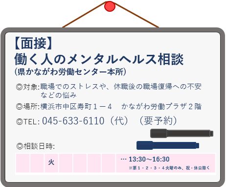働く人のメンタルヘルス相談