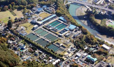 現在の谷ケ原浄水場