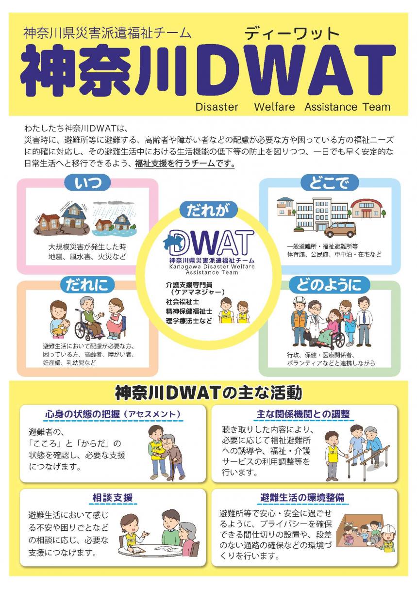 神奈川DWATチラシ表面