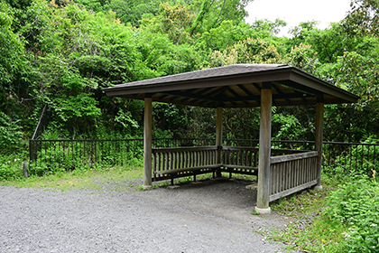 あつぎこどもの森公園の「あずまや」