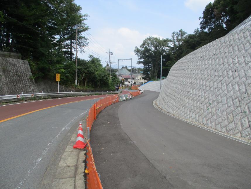 県道42号（座間市入谷東一丁目）道路災害防除工事