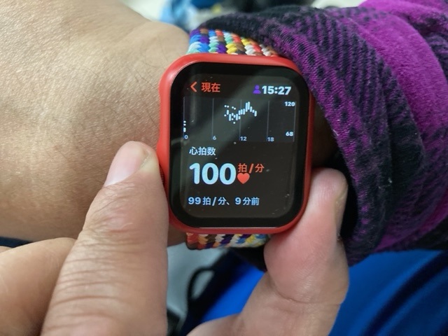 スマートウォッチ心拍数