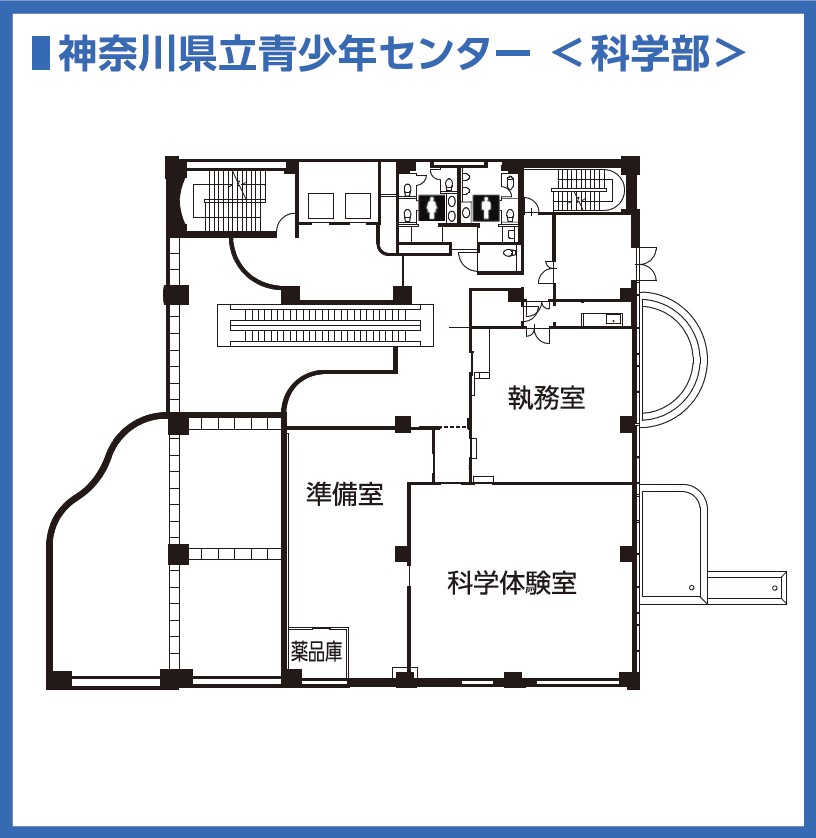 フロアマップ科学部