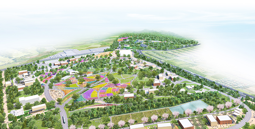 会場の俯瞰から見たイメージ