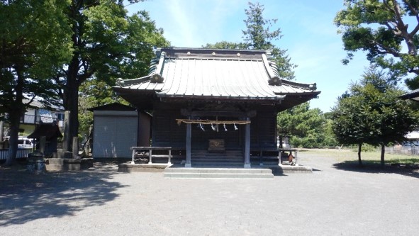 三島社正面から