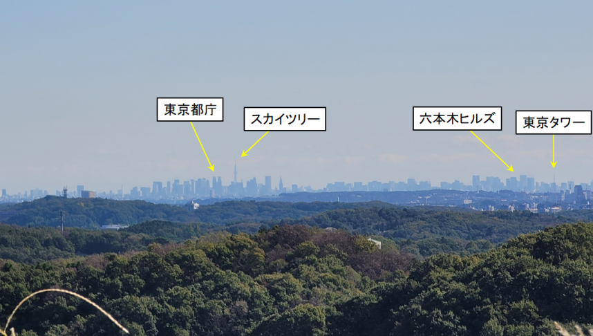 であいの広場からの風景