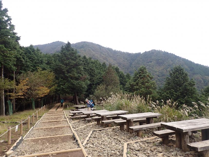 10月19日見晴台から大山方向