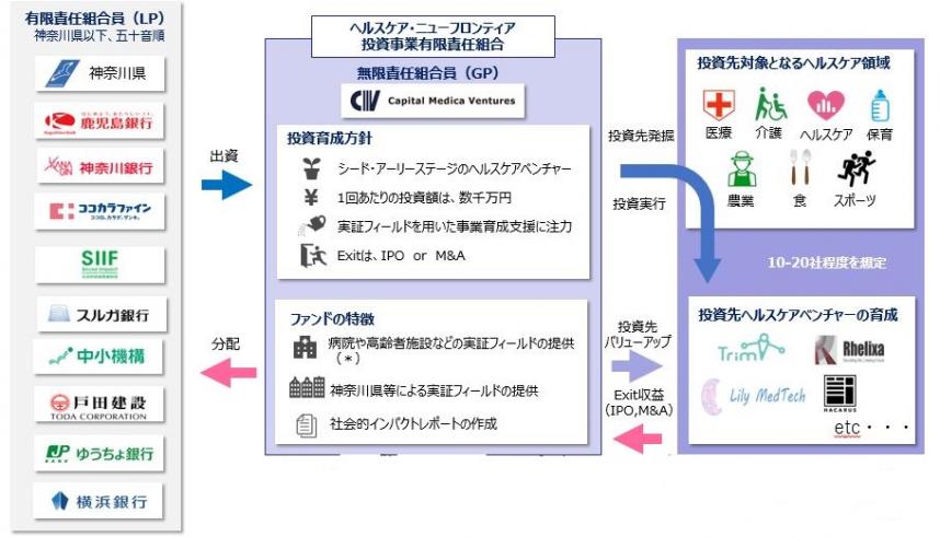 ヘルスケア・ニューフロンティア・ファンド体系図