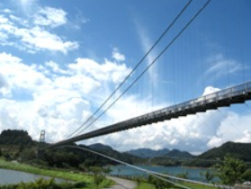 水の郷_大つり橋