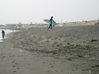 全景浜崖状況写真遠景