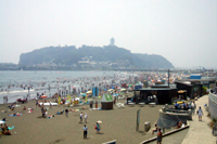 片瀬東浜海水浴場の写真