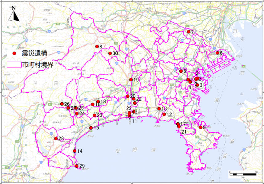 遺構30地点地図