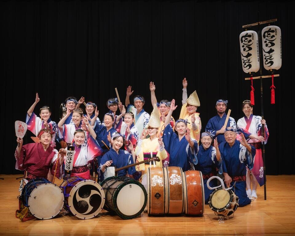 高円寺さくらさくらと舞響太鼓雅