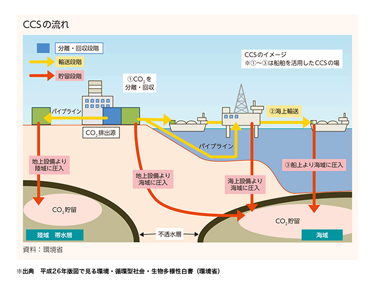 CCSの流れの図表