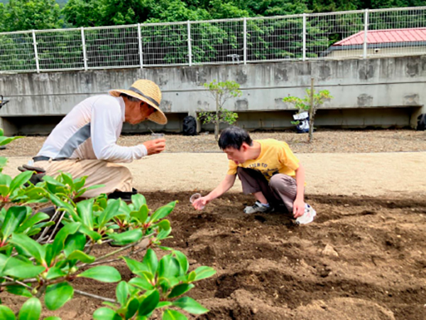 千木良地区で栽培されている津久井在来大豆やブルーベリーに注目