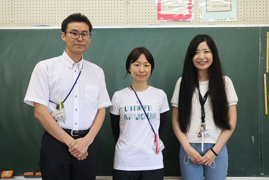 神奈川県立横浜南養護学校の先生方の写真