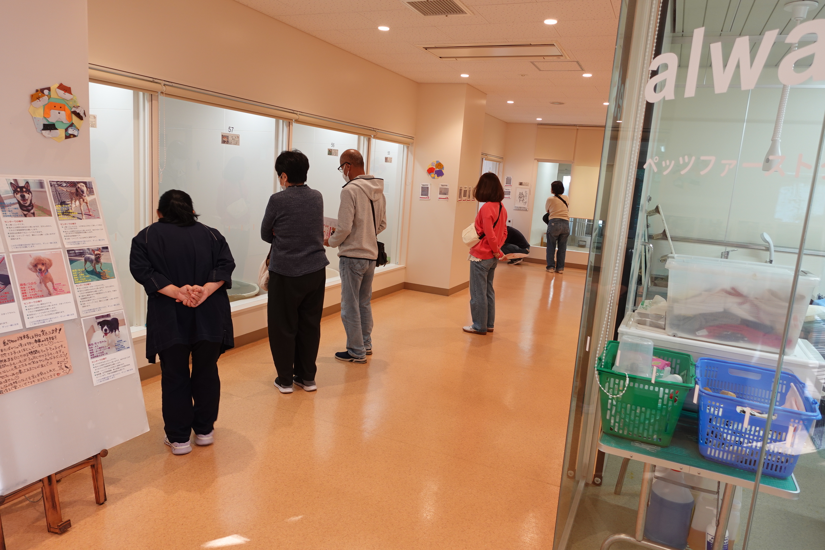 当日の様子：自由見学