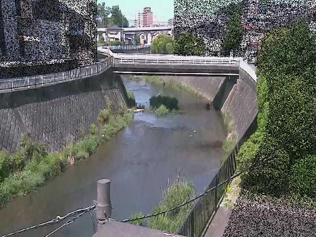 岡上橋付近 [Okagami Bridge] のカメラ画像