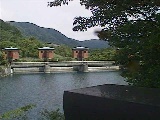 芦の湖 湖尻水門付近のカメラ画像